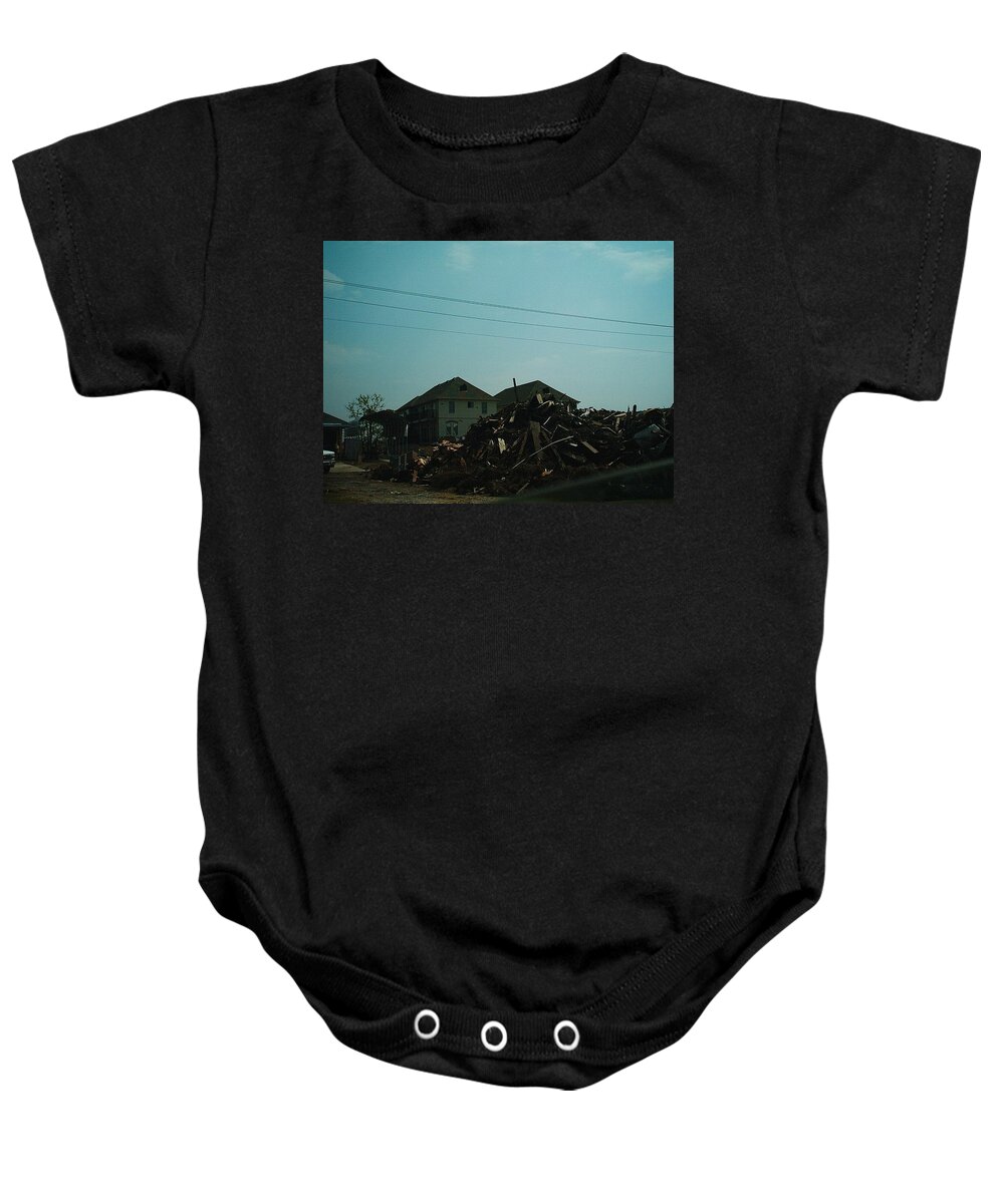 New Orleans Baby Onesie featuring the photograph Hurricane Katrina Series - 81 by Christopher Lotito