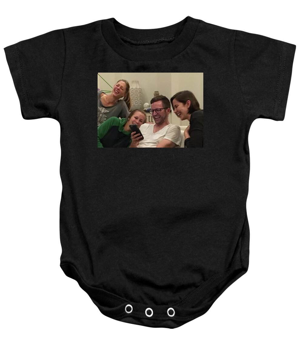  Baby Onesie featuring the photograph Hysterical by Dorsey Northrup