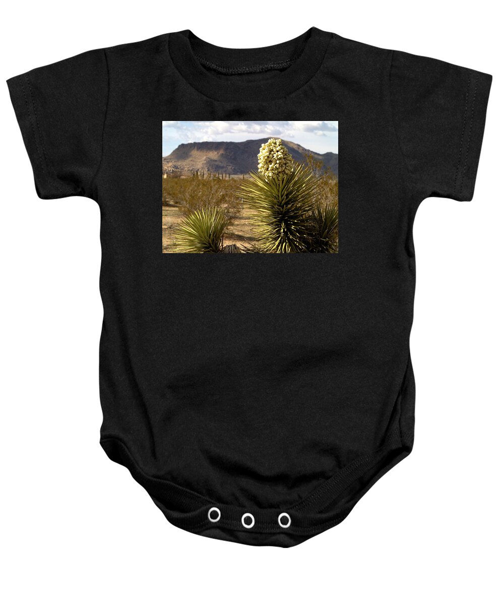Mojave Baby Onesie featuring the photograph Joshua Tree Landscape by Richard Thomas