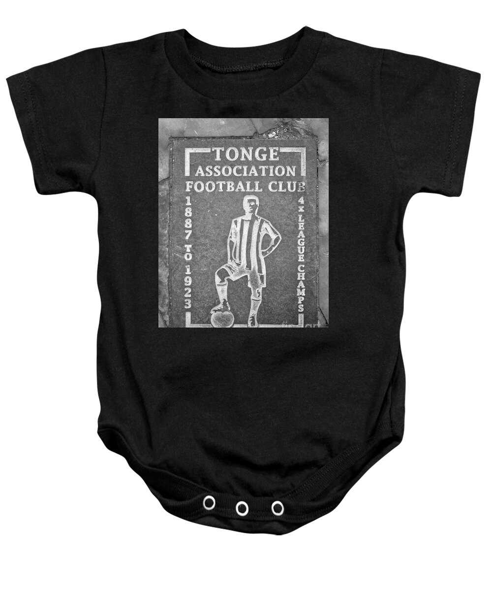 Affinity Photo Baby Onesie featuring the photograph Middleton history - Tonge AFC by Pics By Tony