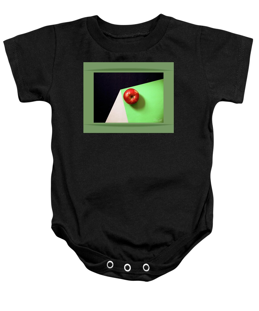 Apples Baby Onesie featuring the photograph Nearing The Edge by Rene Crystal