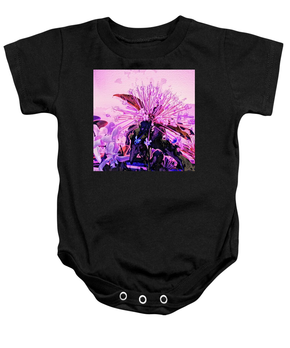 Orchids Baby Onesie featuring the photograph Orchidstra by Jim Signorelli