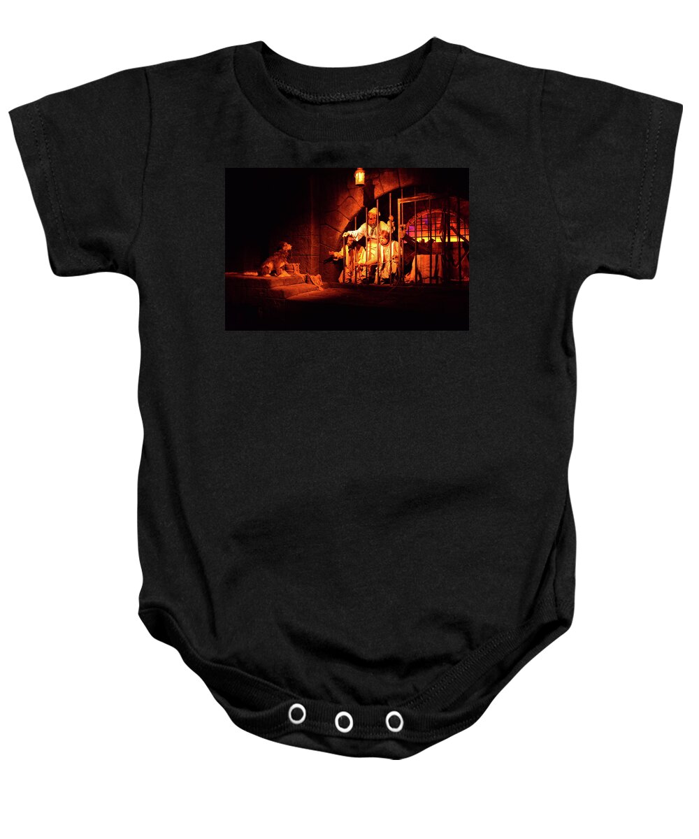 Pirates Baby Onesie featuring the photograph Pirates famous scene by David Lee Thompson