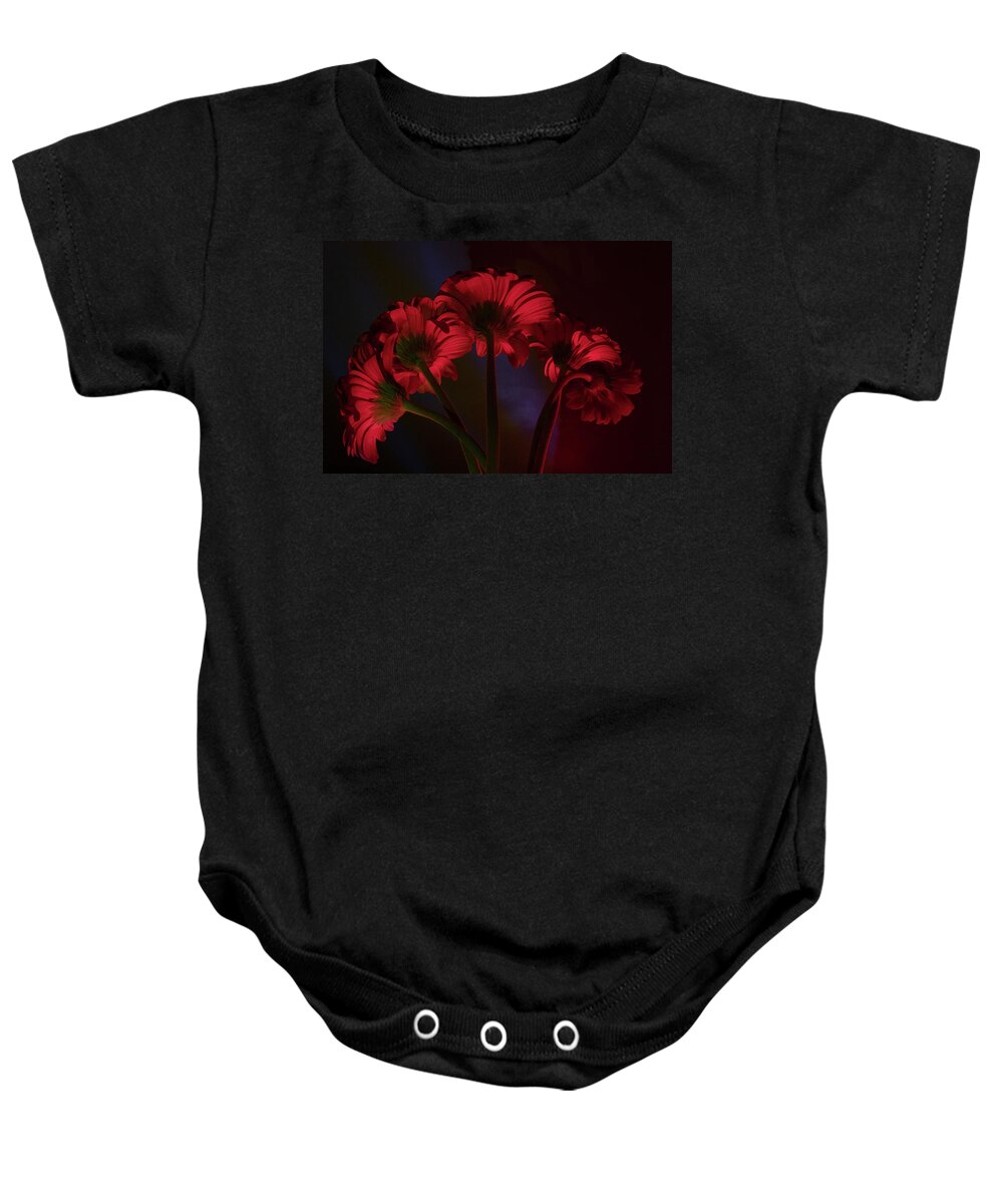 Flowers Baby Onesie featuring the photograph Sultry Mood by Linda Howes