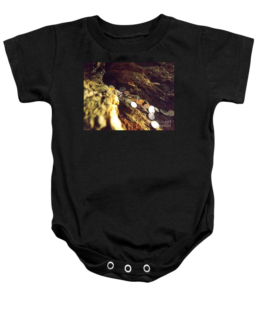 Photograph Baby Onesie featuring the photograph Treasure Bark 1 by Denise Morgan