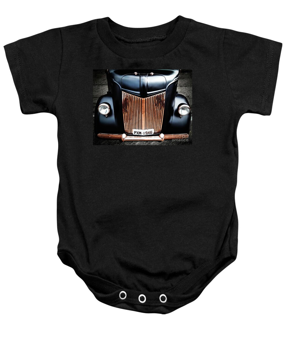 Trucks Baby Onesie featuring the photograph Truck 1946 by Franchi Torres