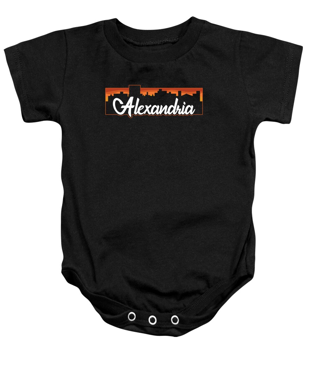 Alexandria Louisiana Skyline Men's T-Shirt