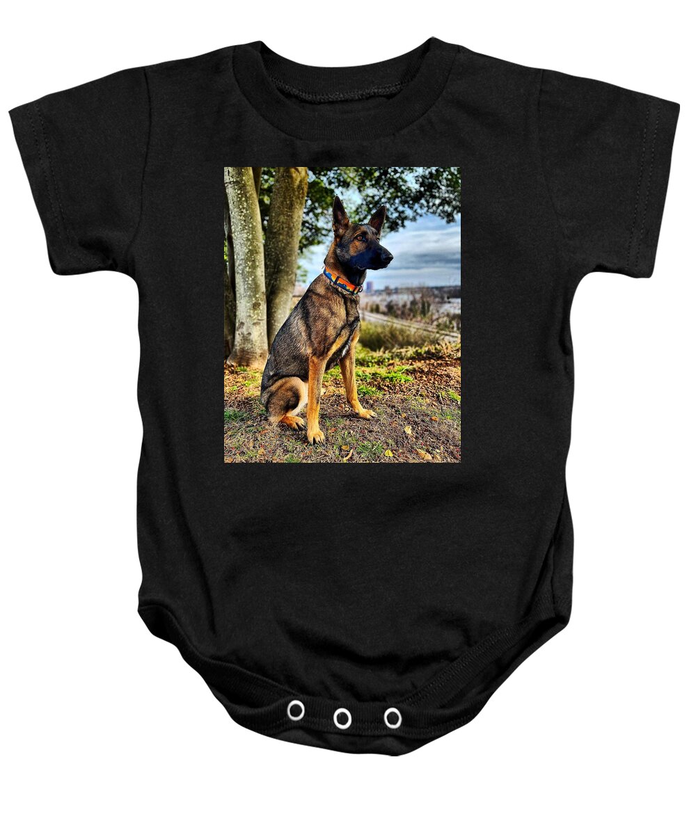  Baby Onesie featuring the photograph Watching by Stephen Dorton