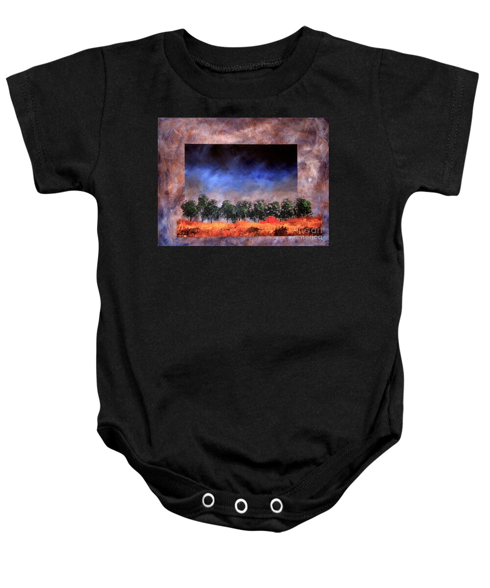 Acrylic Baby Onesie featuring the painting Windows #20 by William Renzulli