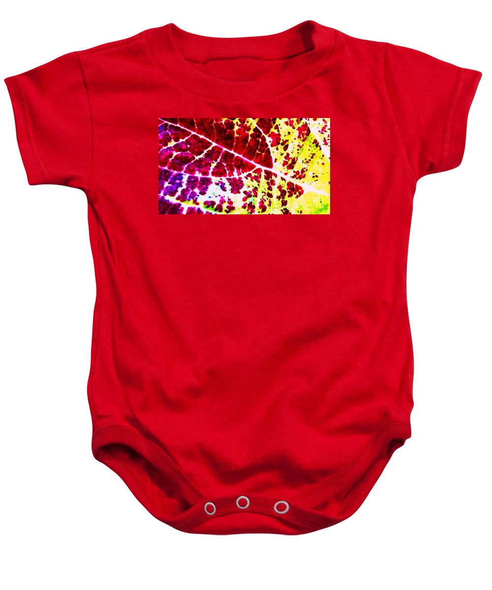 Coleus Baby Onesie featuring the photograph Coleus #2 by Robert ONeil