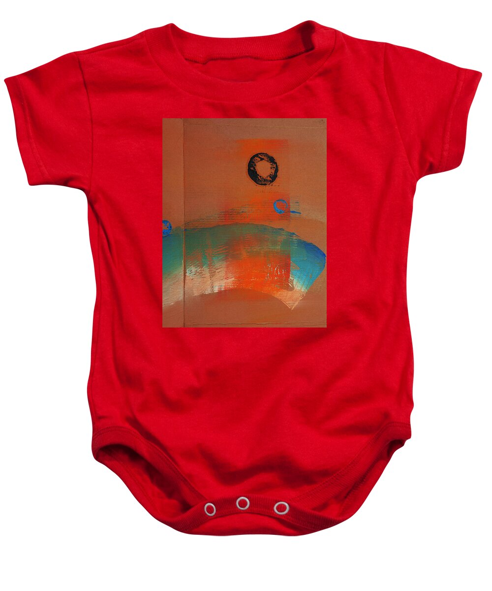 Australia Baby Onesie featuring the painting Great Barrier Reef by Charles Stuart