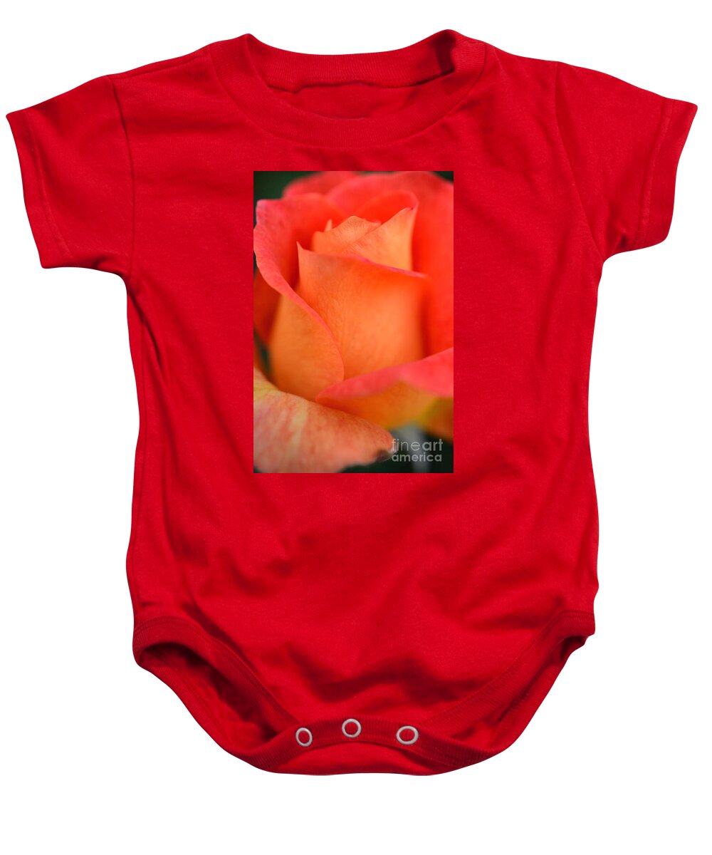 Rose Baby Onesie featuring the photograph Unique by Deb Halloran