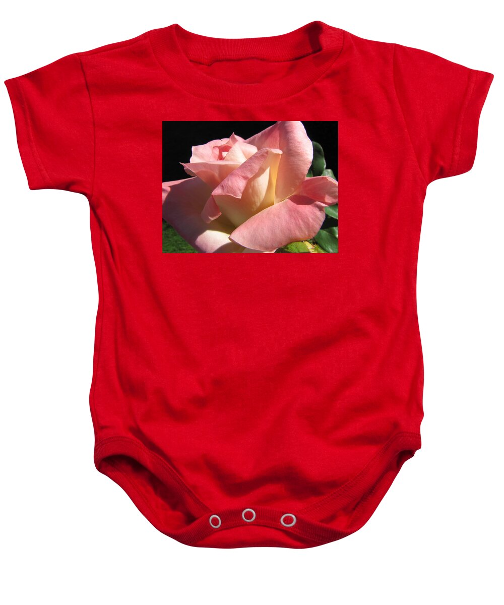 Rose Baby Onesie featuring the photograph Victorian Beauty by Jennifer Wheatley Wolf