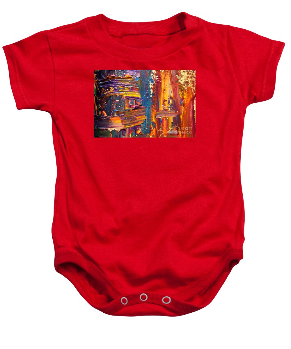 Paint Baby Onesie featuring the photograph Wet Paint 103 by Jacqueline Athmann