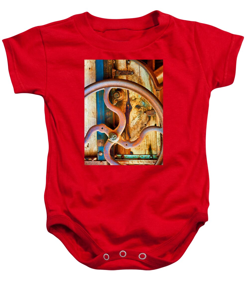 Metal Baby Onesie featuring the photograph Curves and Lines #2 by Stephen Anderson