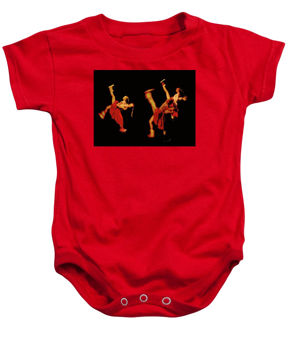 Finland Baby Onesie featuring the photograph Dancers #3 by Jouko Lehto