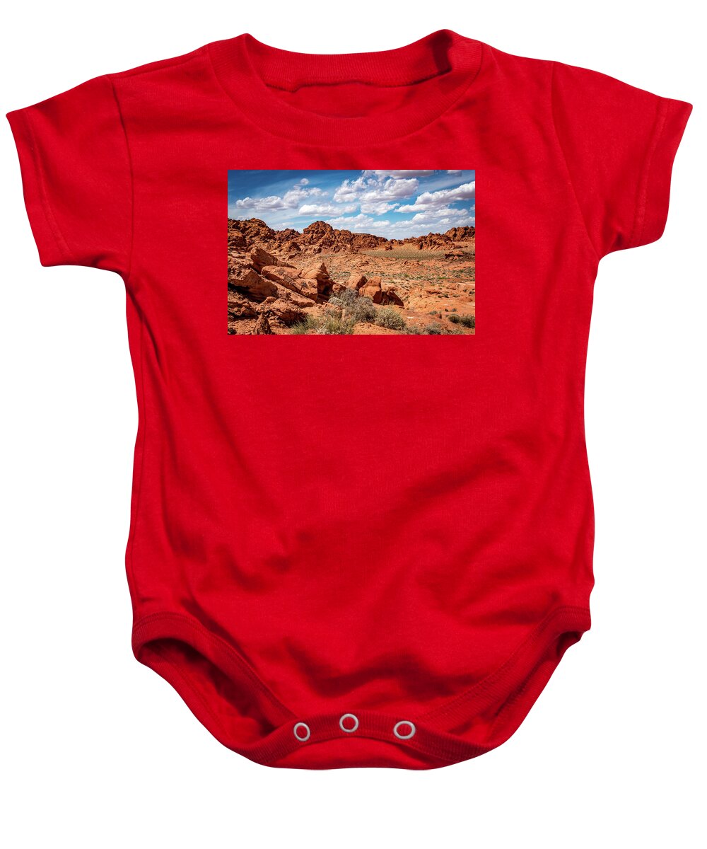 Valley Of Fire State Park Baby Onesie featuring the photograph Valley of Fire State Park - Nevada #8 by Jon Berghoff