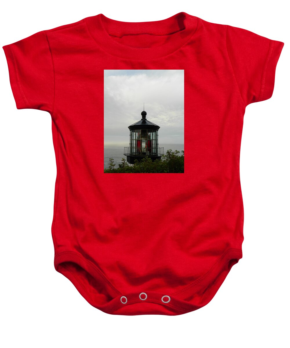 Oregon Baby Onesie featuring the photograph Clouded Morning by Gallery Of Hope 