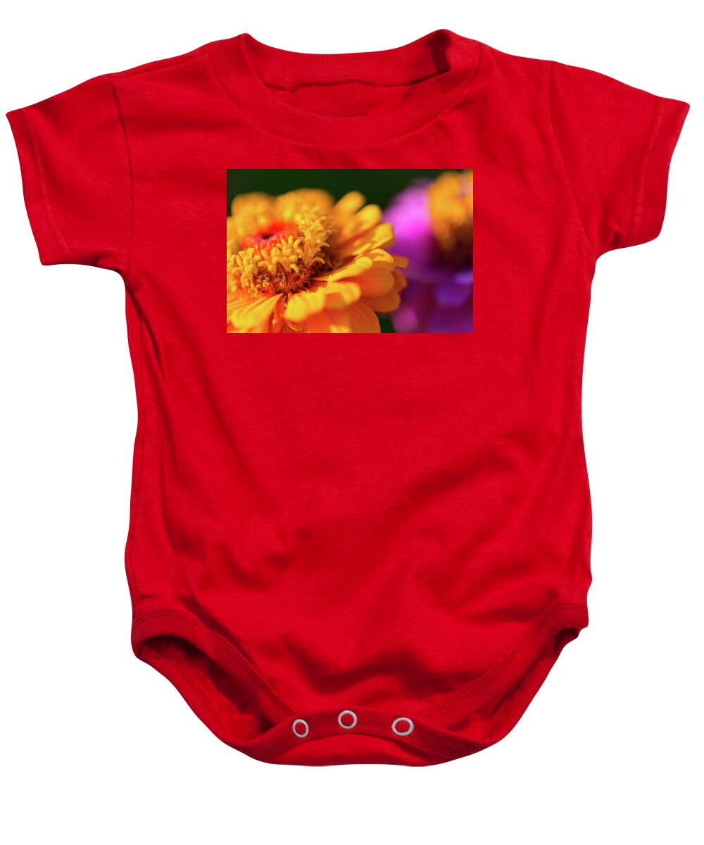 Dof Baby Onesie featuring the photograph Cosmos by SR Green