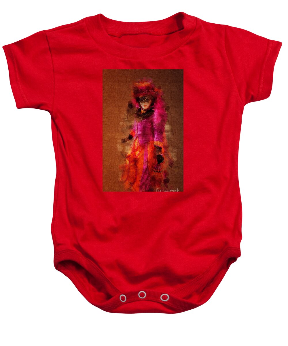 2016 Baby Onesie featuring the photograph Fuschia Venice by Jack Torcello
