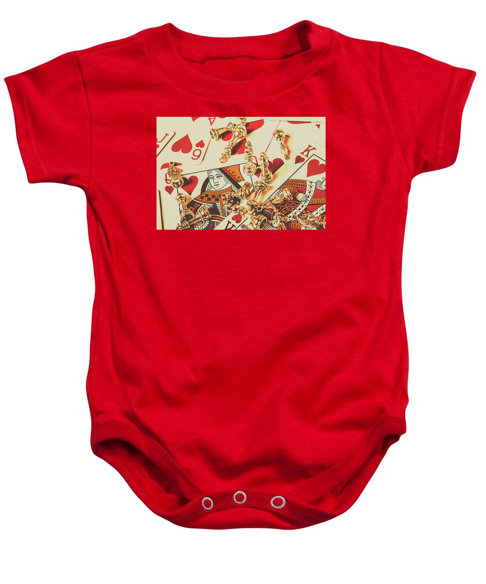 Love Baby Onesie featuring the photograph Games of love by Jorgo Photography