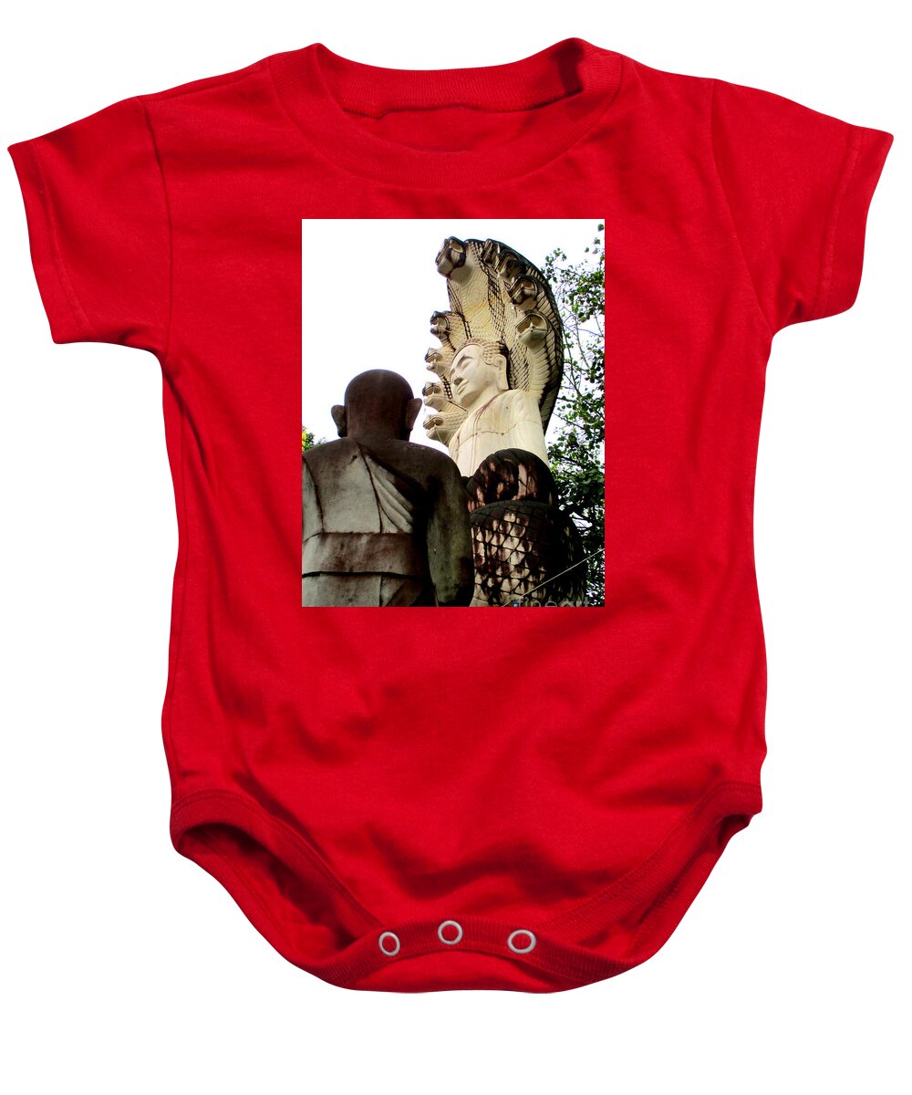 Cambodia Baby Onesie featuring the photograph Independence Park 10 by Randall Weidner