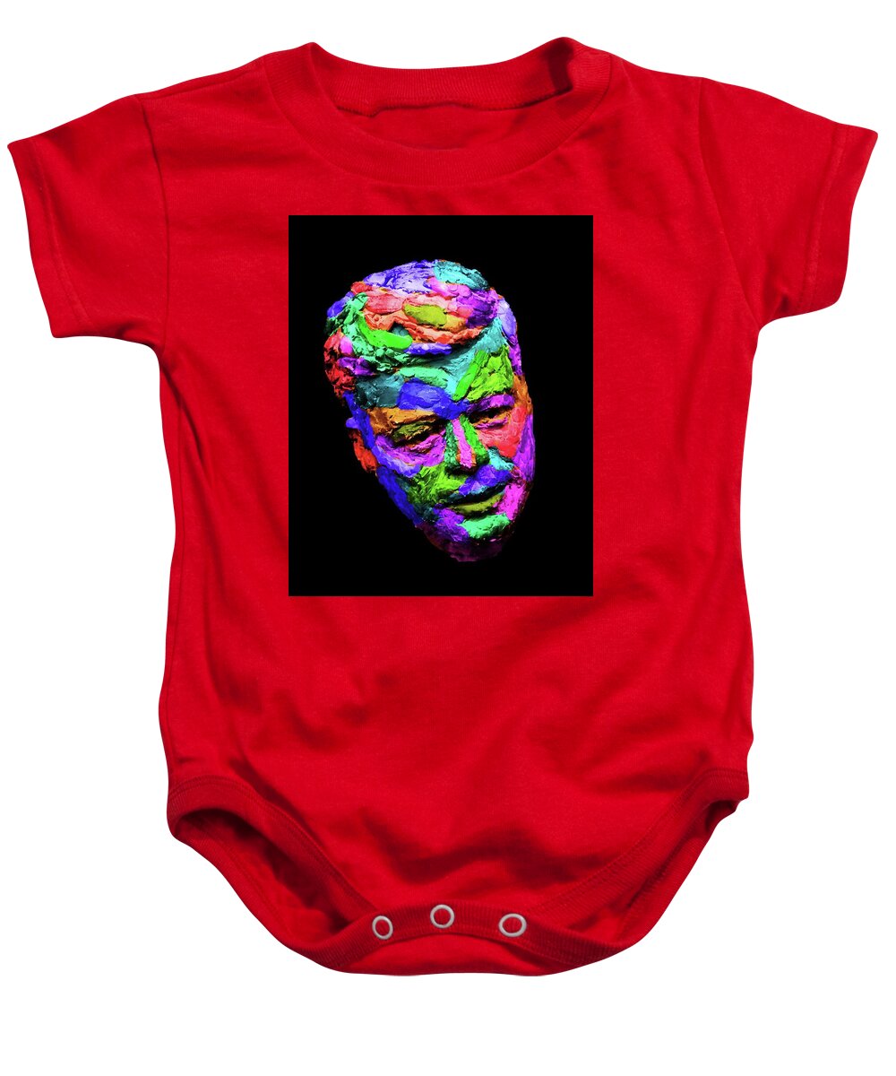 Jack Kennedy Baby Onesie featuring the photograph Jack by Timothy Bulone
