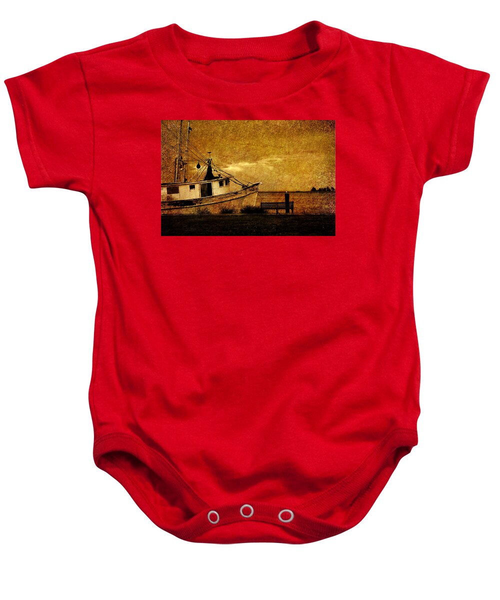 Nautical Baby Onesie featuring the photograph Living in the past by Susanne Van Hulst