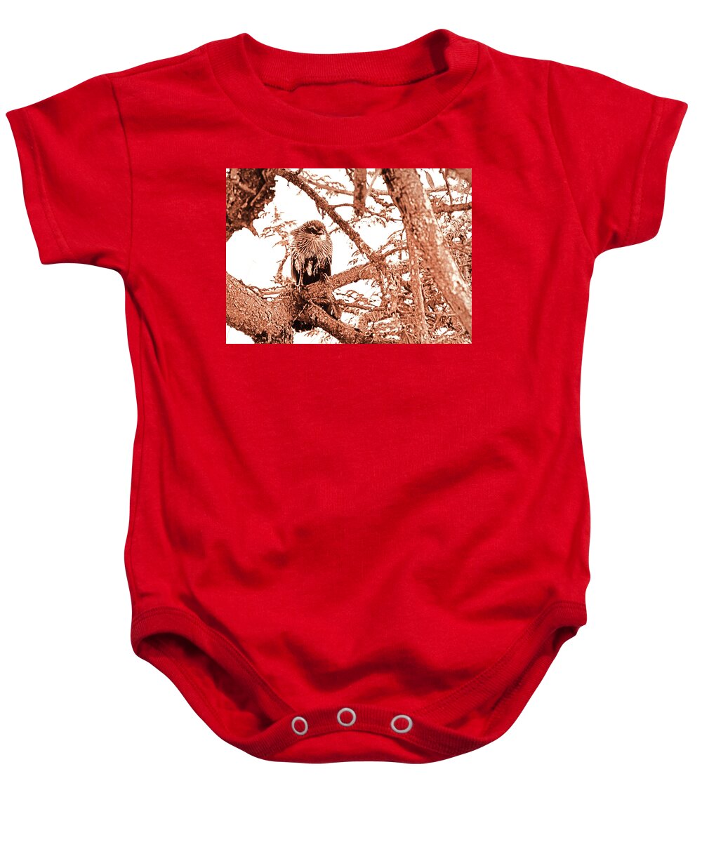 Nature Baby Onesie featuring the photograph Looking out by Patrick Kain