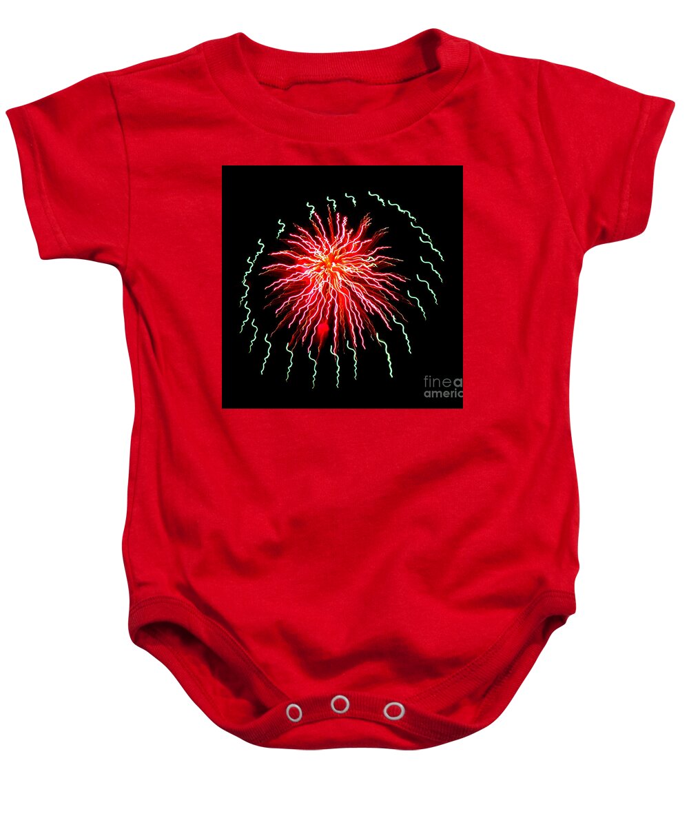 Firework Baby Onesie featuring the photograph Night Ride by Leah McPhail