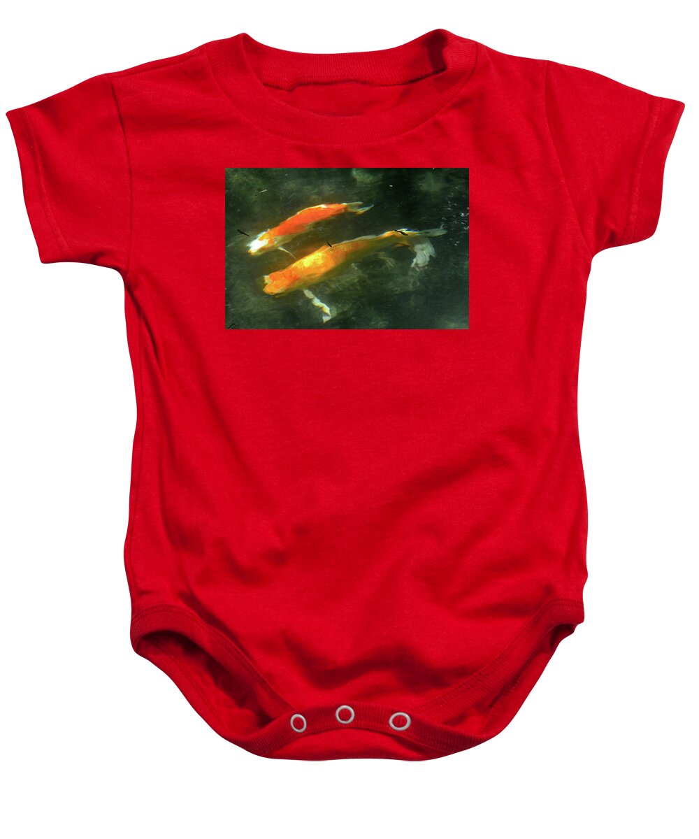 Koi Baby Onesie featuring the photograph Outa Focus by Bradley Dever