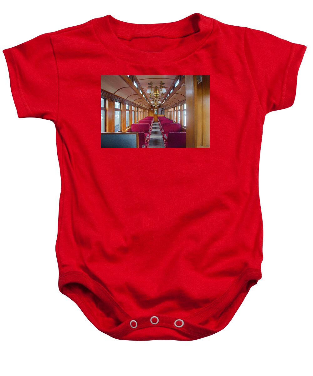 15597 Baby Onesie featuring the photograph Passenger Travel by Gordon Elwell