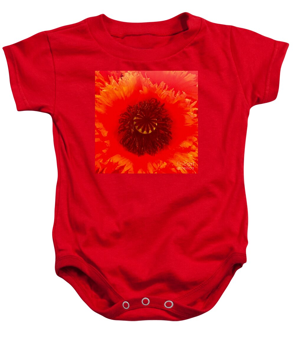 Flower Baby Onesie featuring the photograph Seattle by Denise Railey