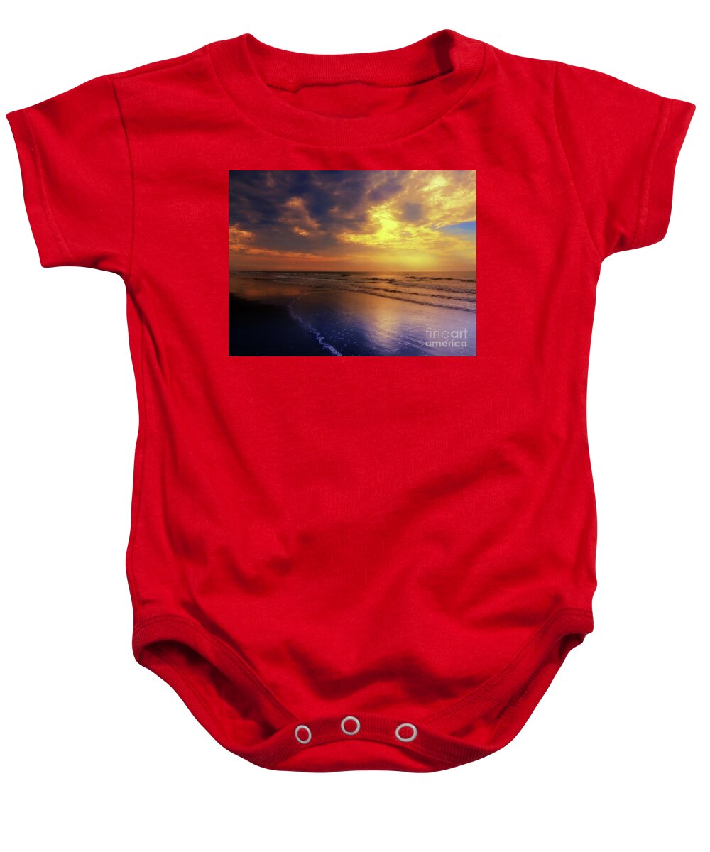 Sky Baby Onesie featuring the photograph Sky Definition by Mim White