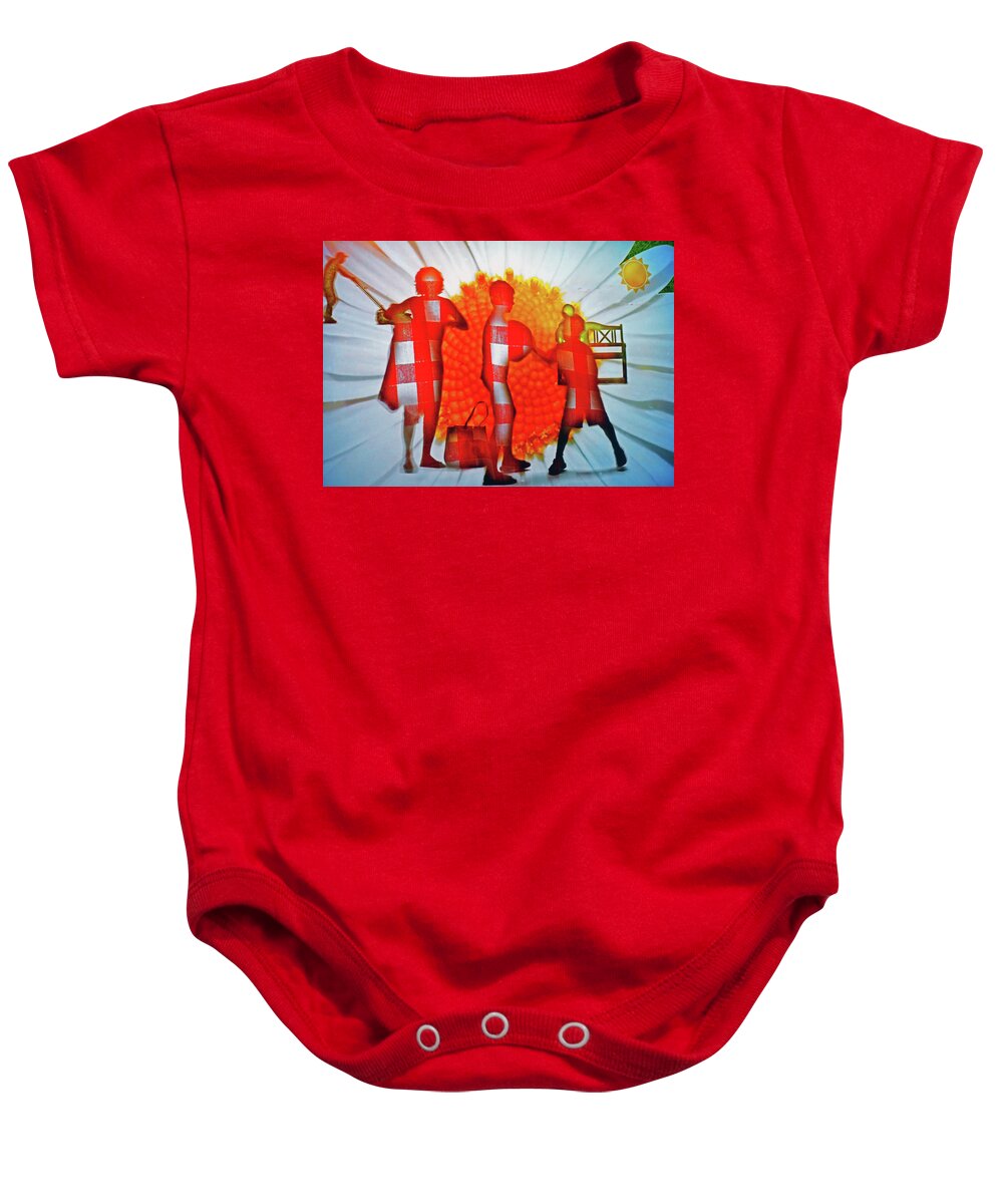 Springtime Baby Onesie featuring the photograph Spring Time 3 by Ron Kandt