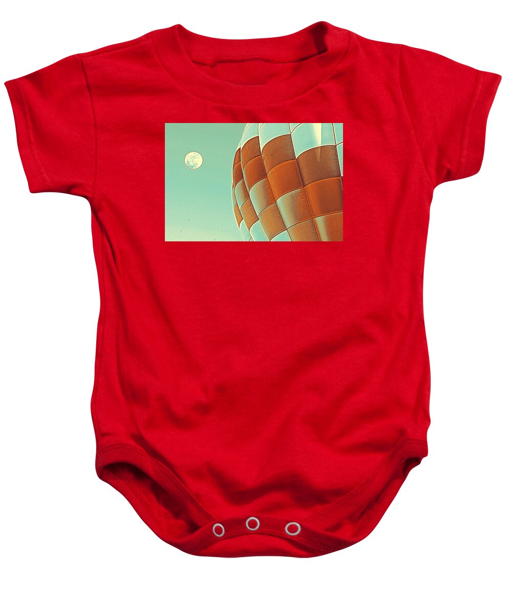 Nature Baby Onesie featuring the painting Up Up and away by Celestial Images