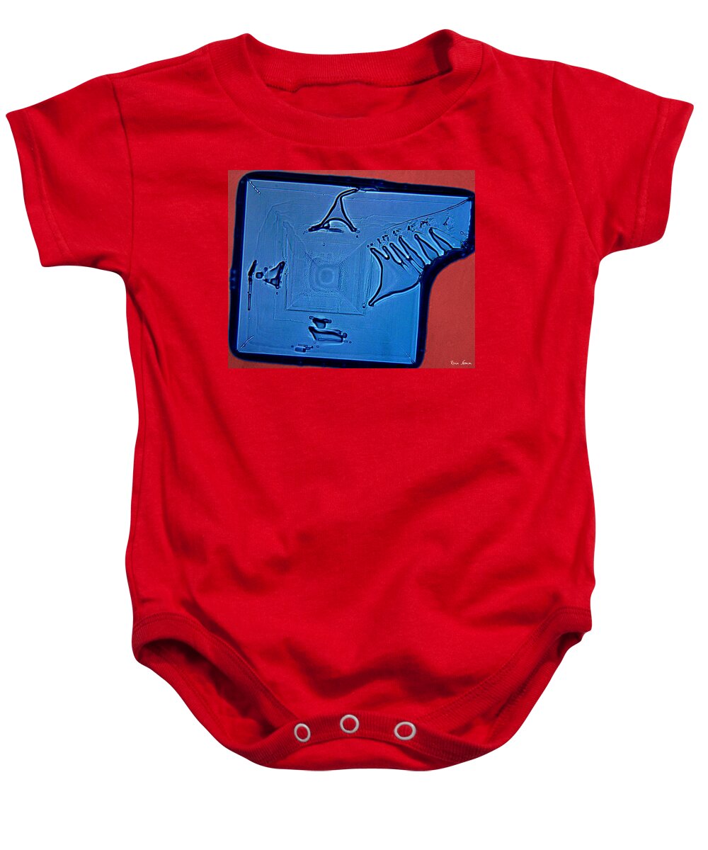  Baby Onesie featuring the photograph Wrecked Rectangle by Rein Nomm