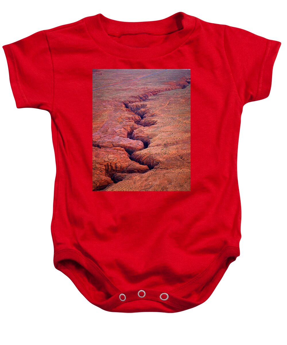Slot Canyon Baby Onesie featuring the photograph Slot Canyon Lake Powell #5 by Rick Wilking