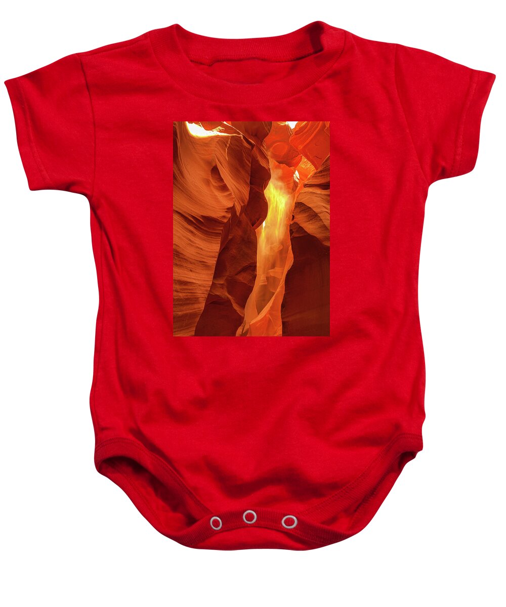Dust Baby Onesie featuring the photograph Canyon Dust by Rob Hemphill