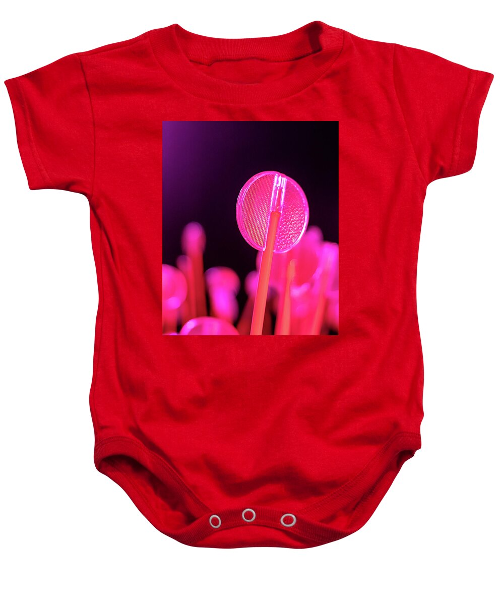 Electric Baby Onesie featuring the photograph Electric Lollipop by Rick Nelson