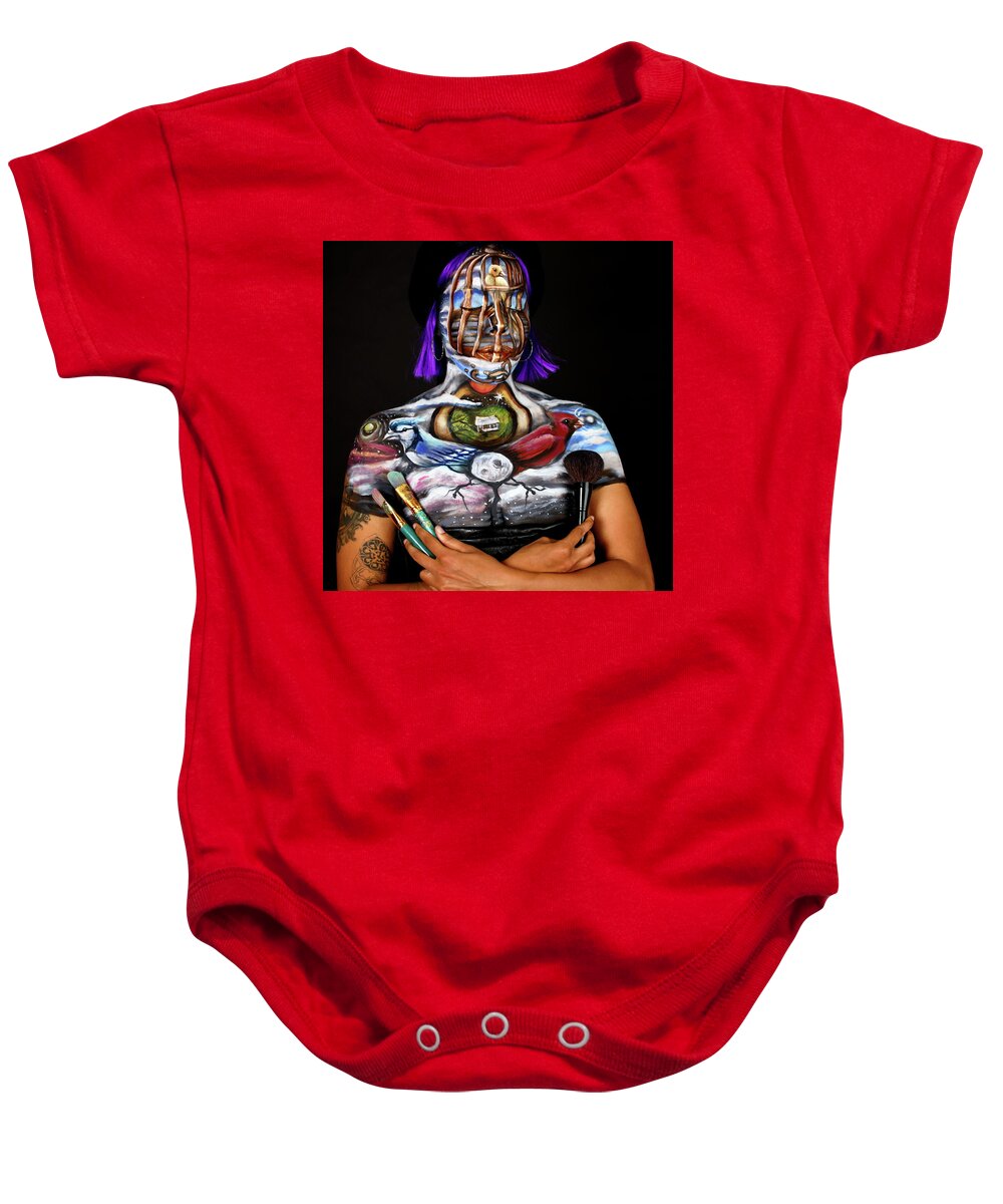 Freebird Baby Onesie featuring the photograph Free Bird 2 by Cully Firmin