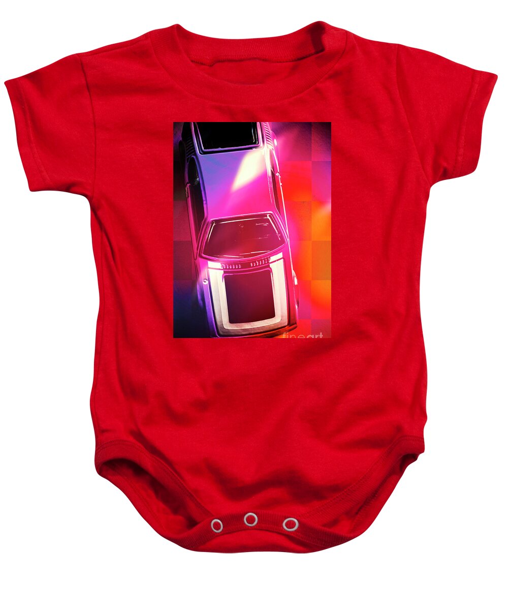 Race Baby Onesie featuring the photograph Rainbow road by Jorgo Photography