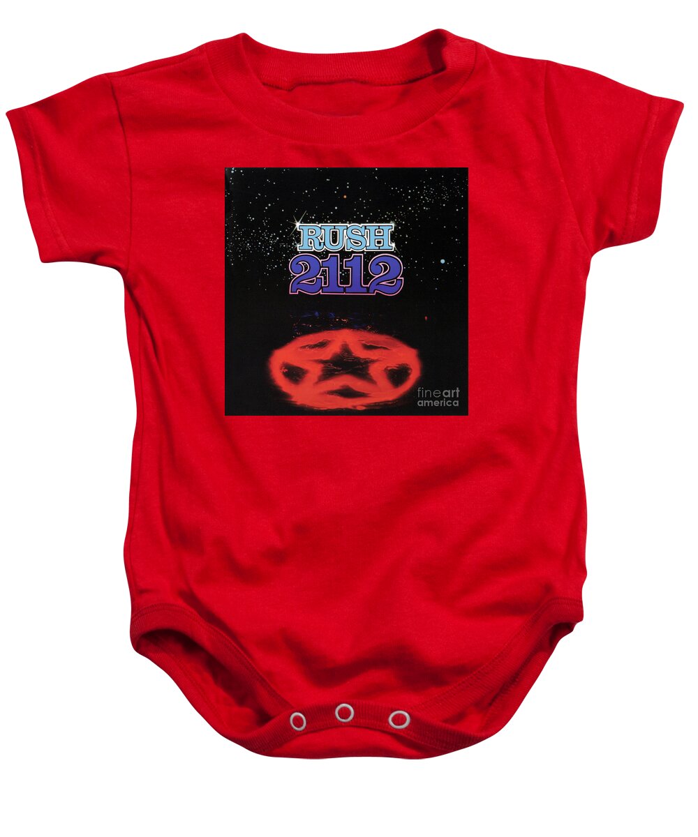 Rush Baby Onesie featuring the photograph Rush 2112 Album Cover by Action