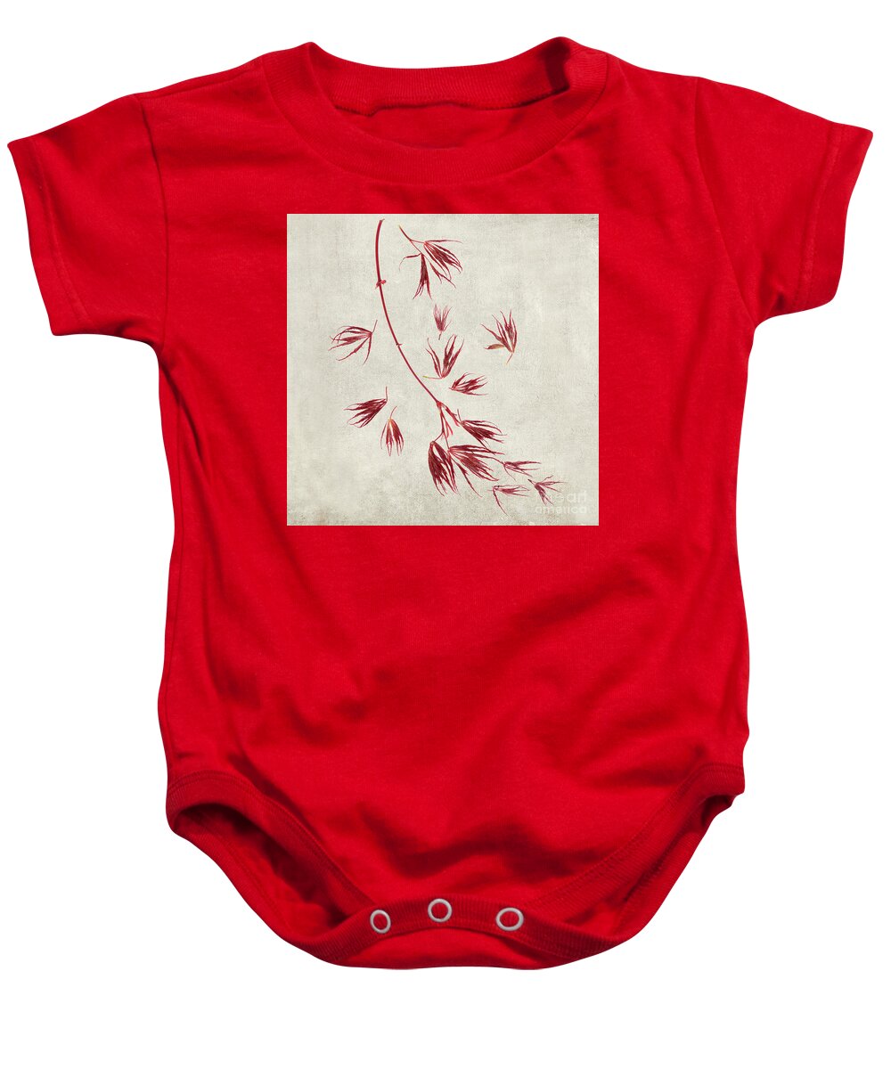 Japanese Maple Baby Onesie featuring the photograph Spring Dance - II by Marilyn Cornwell