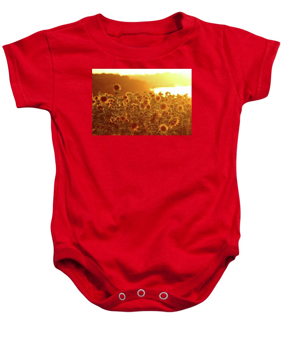 Summer Baby Onesie featuring the photograph Stand Above The Crowd by Lens Art Photography By Larry Trager