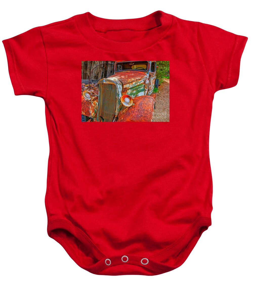  Baby Onesie featuring the photograph The Old Boss by Rodney Lee Williams