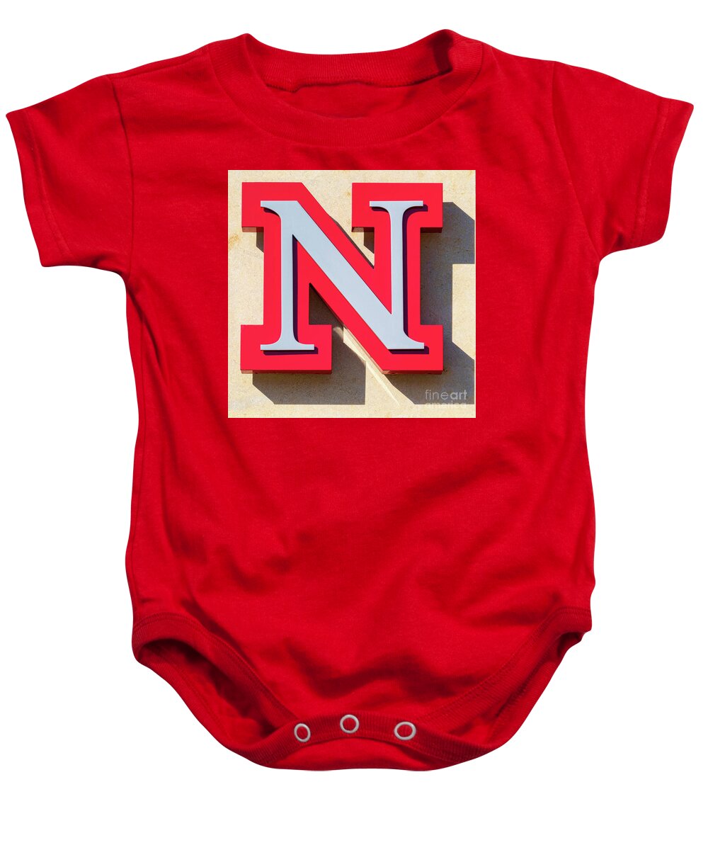 Academic Baby Onesie featuring the photograph UNL by Jerry Fornarotto