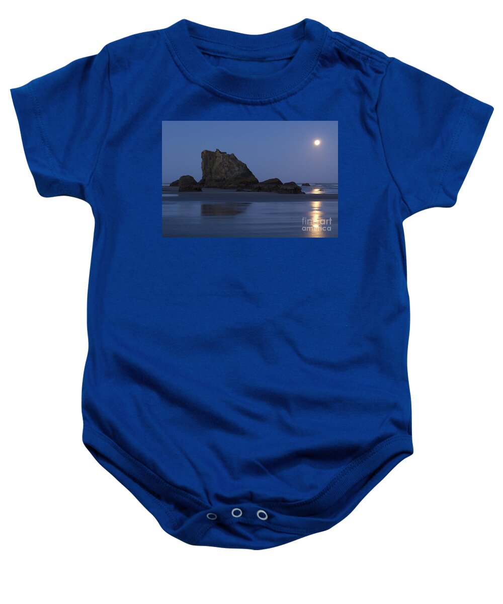 Landscape Baby Onesie featuring the photograph Oregon Coast #3 by John Shaw
