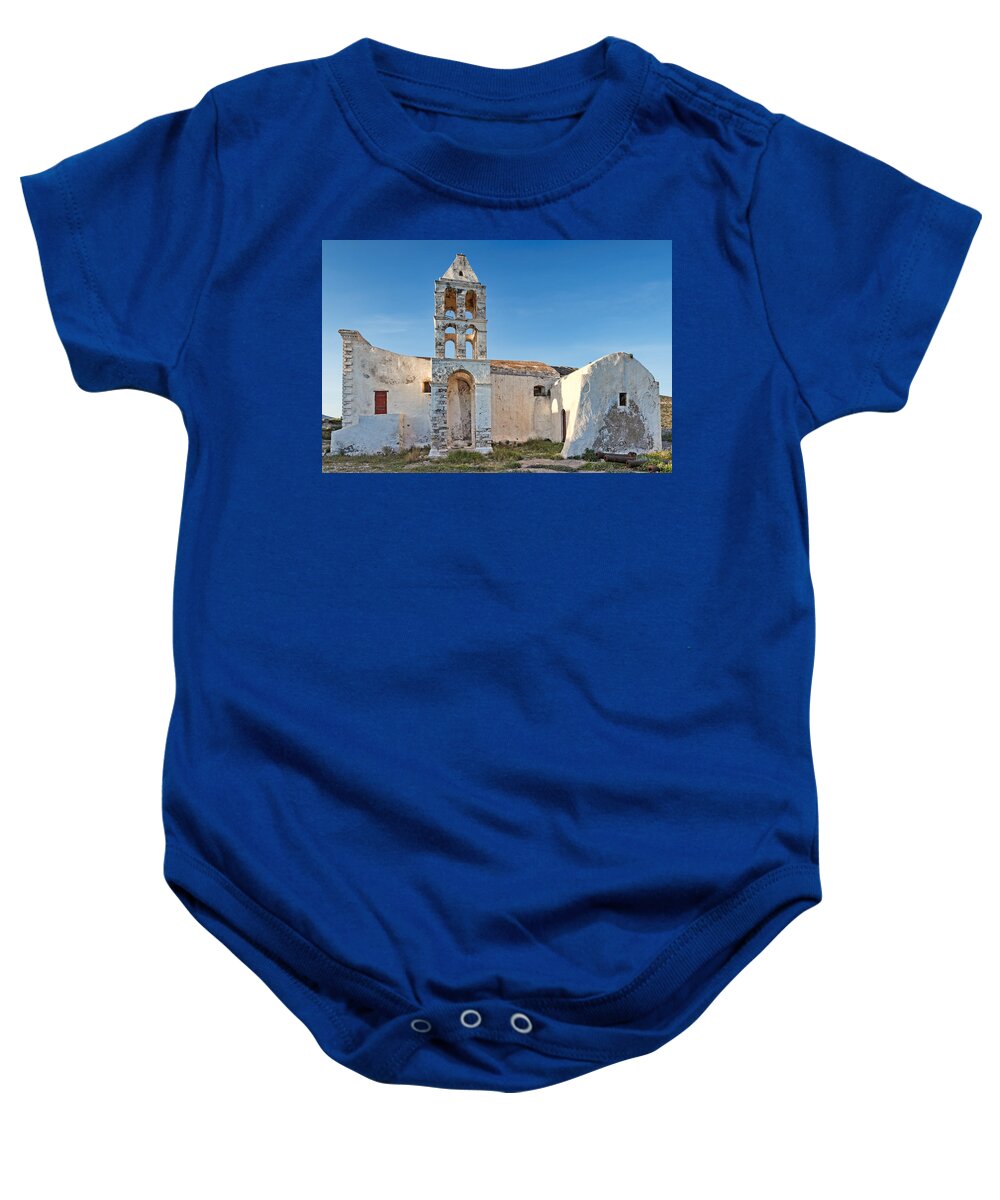 Architecture Baby Onesie featuring the photograph Kythera - Greece #8 by Constantinos Iliopoulos