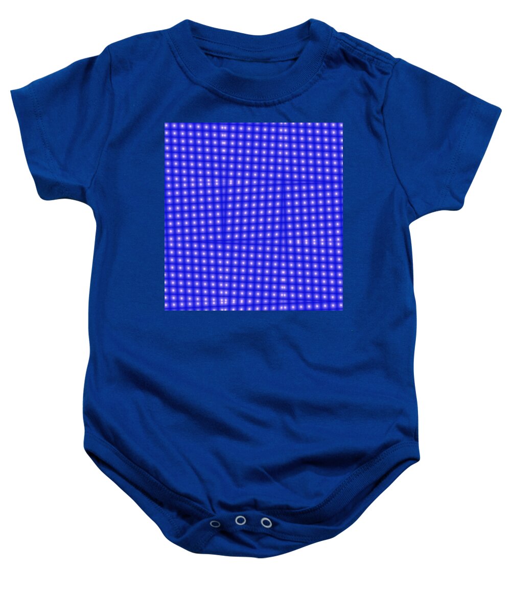 Moveonart! Visualtherapytime12mar Abstract By Artist Musician Jacob Kane Kanduch -- Omnetra Baby Onesie featuring the digital art MoveOnArt VisualTherapyTime12Mar by MovesOnArt Jacob